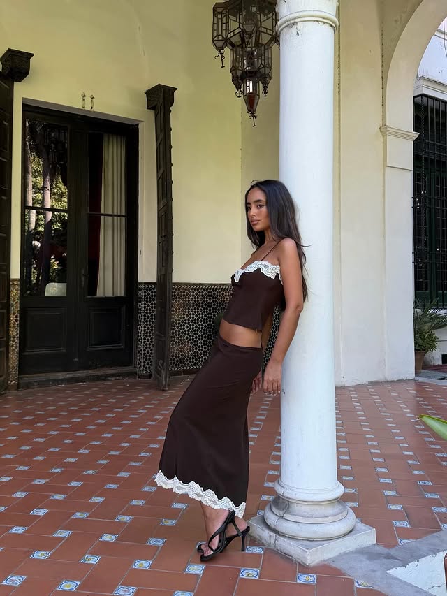 Instagram post by @micacanale for With Jéan. Caption reads: luna rosa @withjean.
