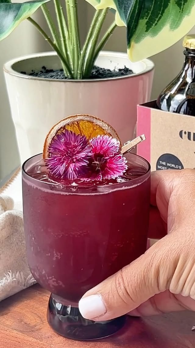 Instagram post by @onthemocks for curious elixirs. Caption reads: [...] of key lime, and subtle spices…....