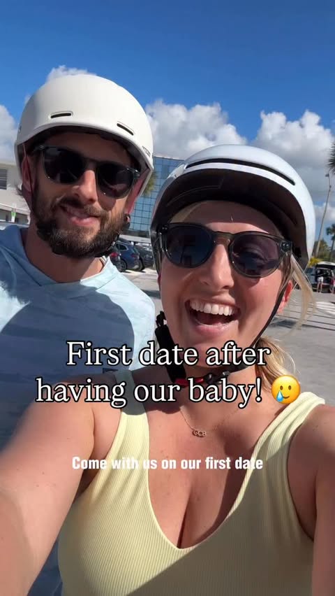 Instagram post by @blushingbungalow for Lectric eBikes. Caption reads: [...] 🥹 But riding our electric bikes....