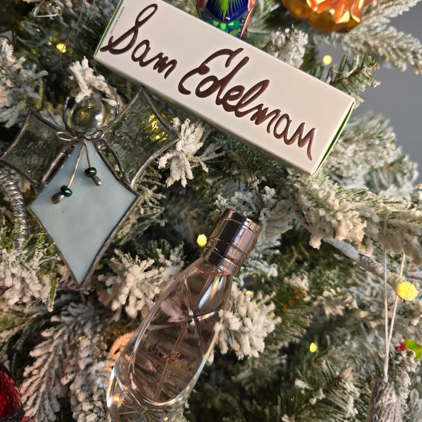 Instagram post by @iceeresults for Sam Edelman. Caption reads: @influenster @samedelman @macys @nordstrom....