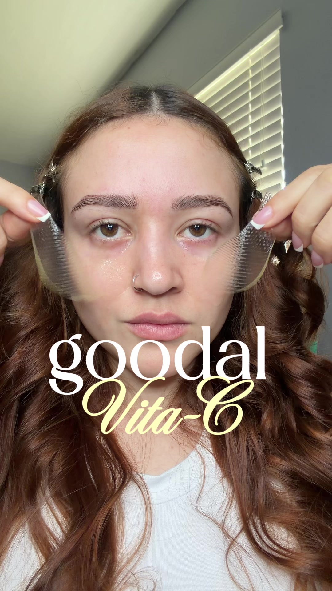 TikTok post by @jossyyyf for Goodal USA. Caption reads: [...] e hidratada. DISPONIBLE YA EN AMAZON✨....