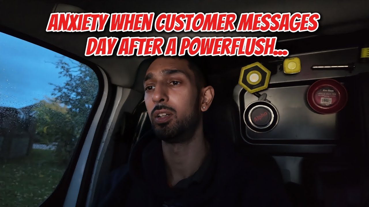 YouTube post by @cputilitysolutions for Velocity Progear. Caption reads: Heating Engineer Anxiety When Customer Messages....
