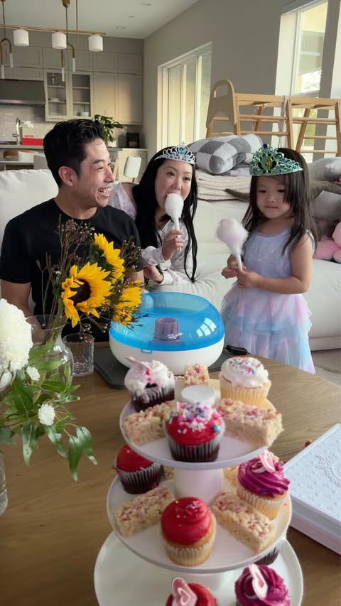 Instagram post by @the.weenie.family for DIRECTV. Caption reads: [...] when you’ve got two princesses 👑✨ @DIRECTV....