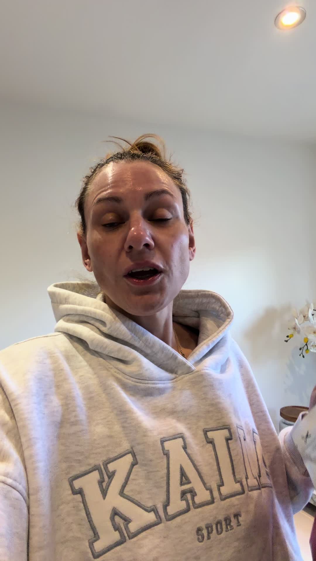 TikTok post by @gemmaloveden for Nutrition Geeks. Caption reads: Nutrition geeks Glow up collagen *price and....