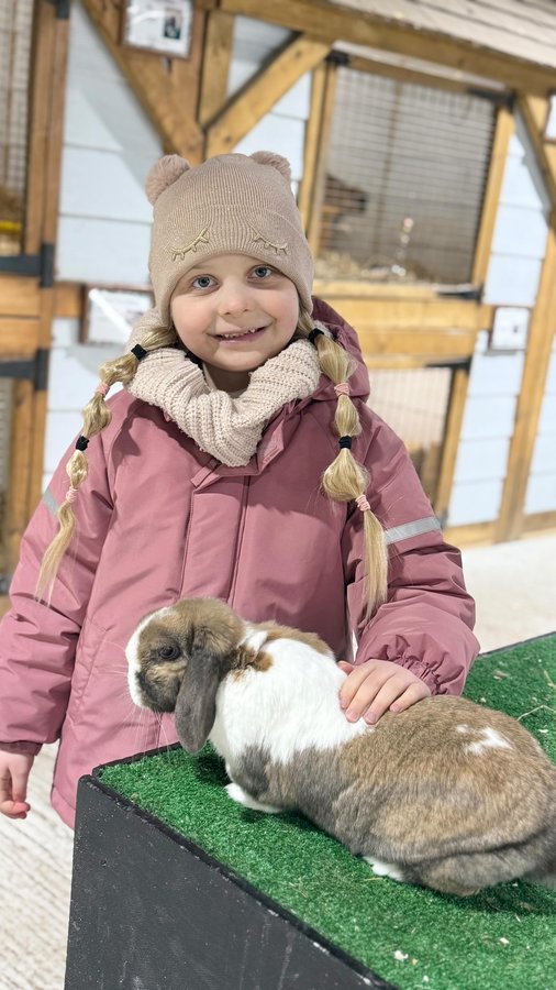 Instagram post by an influencer for Mead Open Farm. Caption reads: [...] this February half-term at @meadopenfarm and....