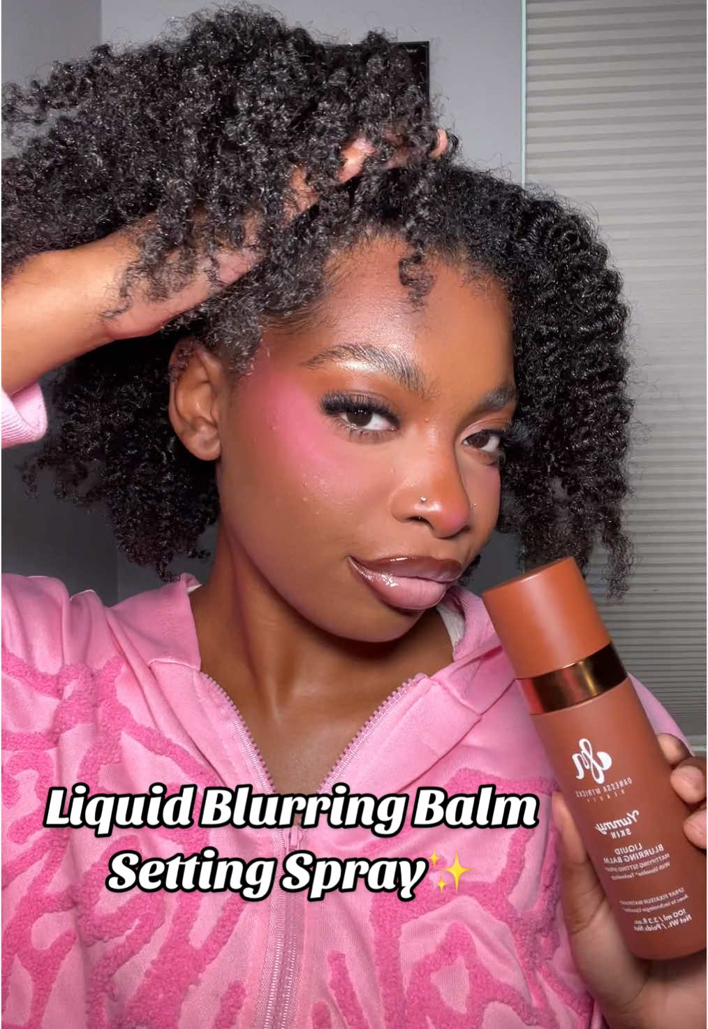 TikTok post by @ashleecookk for Danessa Myricks Beauty. Caption reads: gifted by Danessa Myricks Beauty 🤎 Liquid....