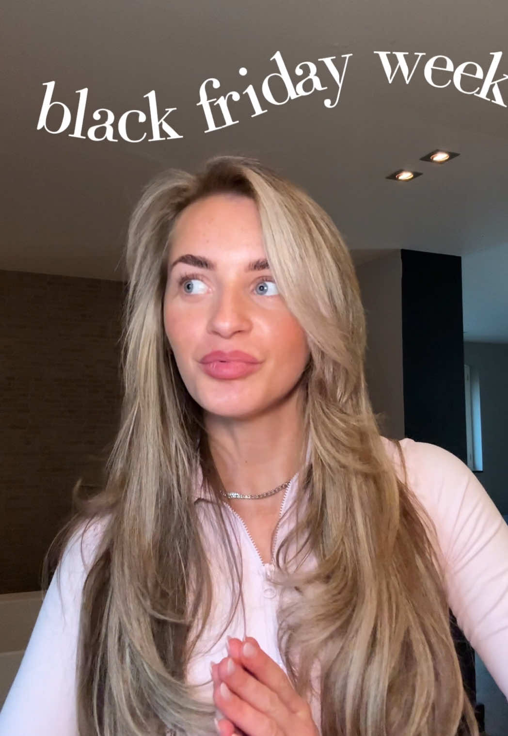 TikTok post by @indydejng for Clay And Glow. Caption reads: yayyy black friday glow month at @Clay And Glow 🤍....