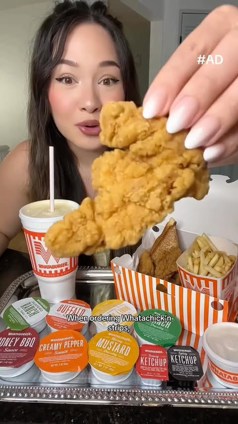 Instagram post by @missbedhead for Whataburger. Caption reads: What your @whataburger sauce choice says about....