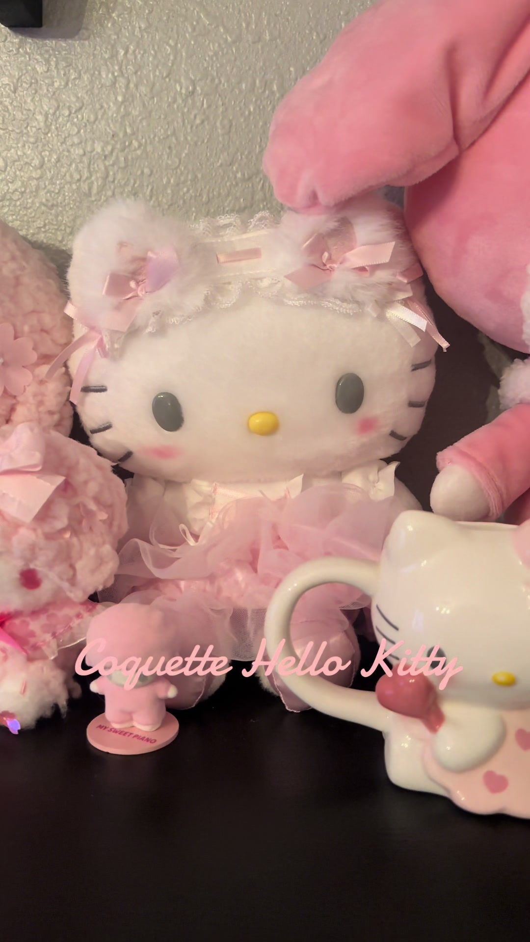 TikTok post by @taurusmoonthings for Sanrio. Caption reads: #hellokitty #sanrio @hellokitty @Official Sanrio.