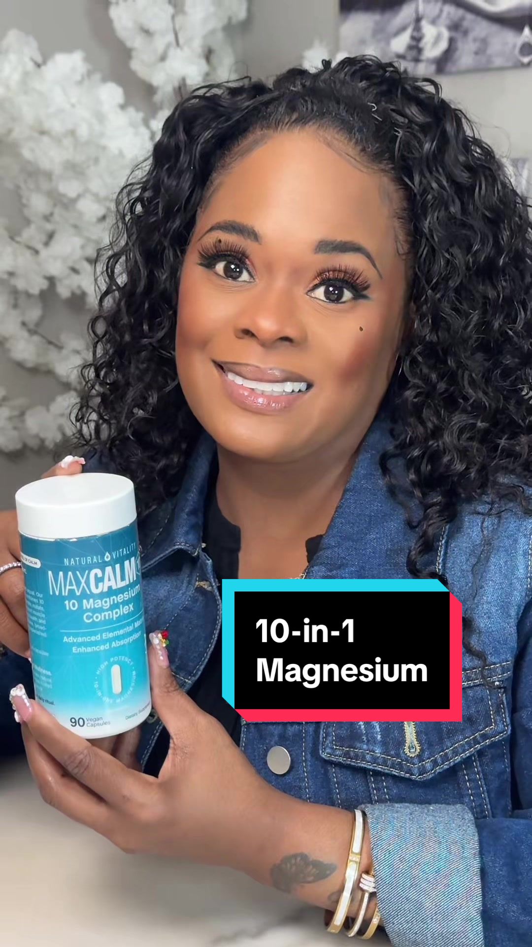 TikTok post by @cookingwithginayoung for Natural Vitality. Caption reads: [...]....