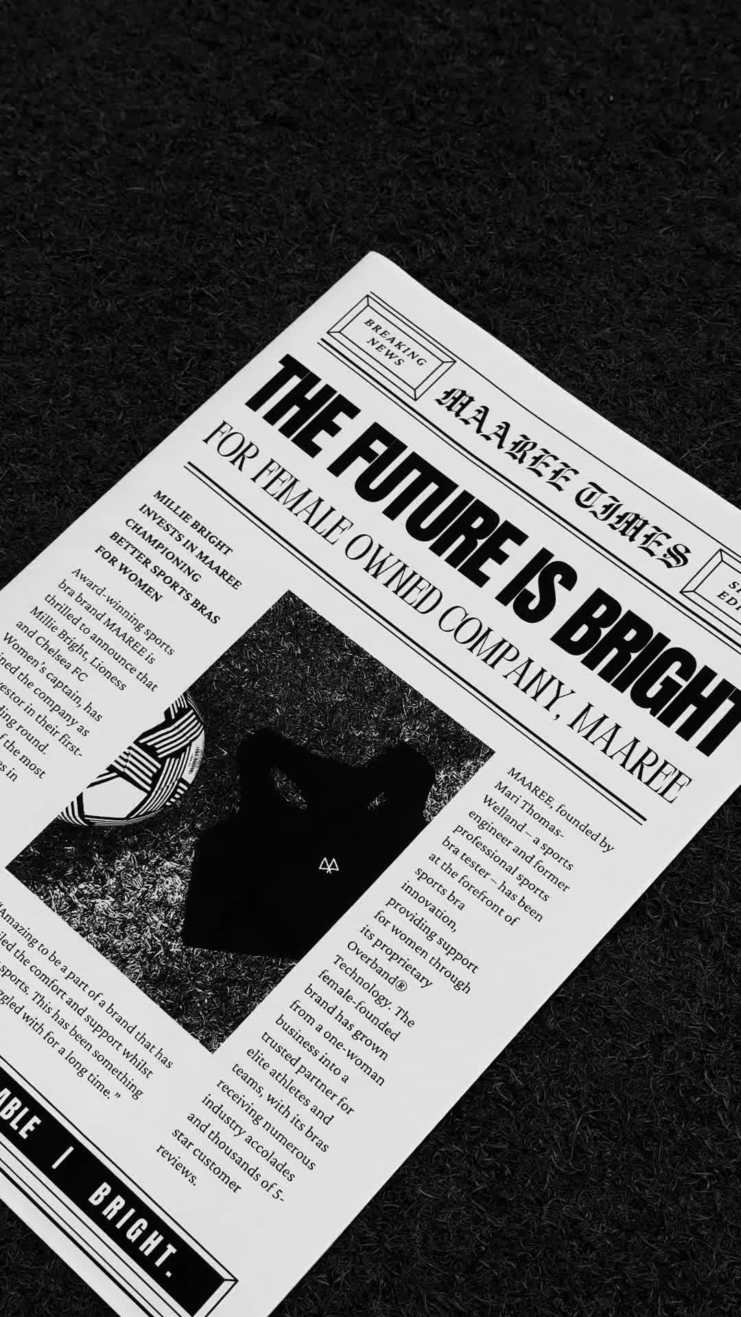 TikTok post by @milliebright04 for MAAREE. Caption reads: [...] that come to mind when I think about MAAREE.....