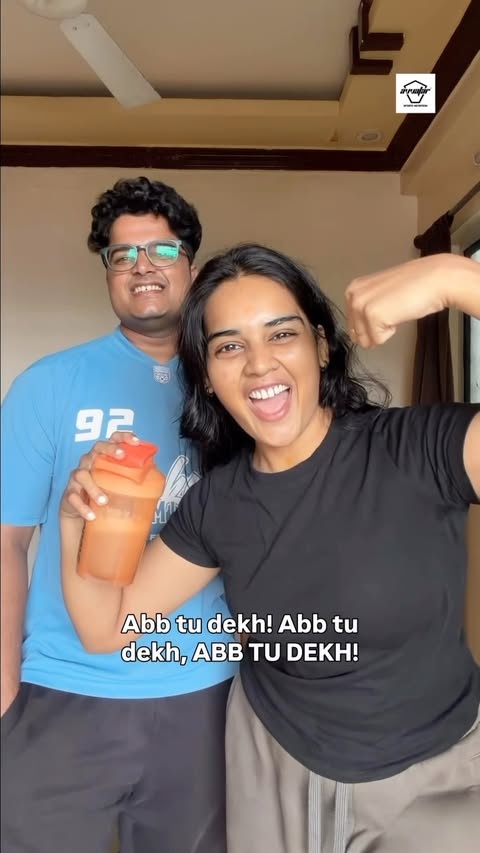 Instagram post by @neha_m.2011 for Avvatar Sports Nutrition. Caption reads: ABB TU DEKH!! Use my Coupon code 'Neha5' for the....