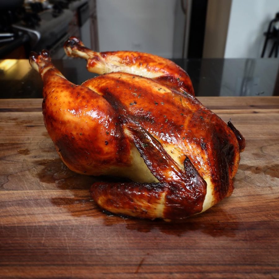 Instagram post by @antichefjamie for Anova Culinary. Caption reads: GIVEAWAY IS OFFICIALLY CLOSED! 2 WINNERS HAVE BEEN....