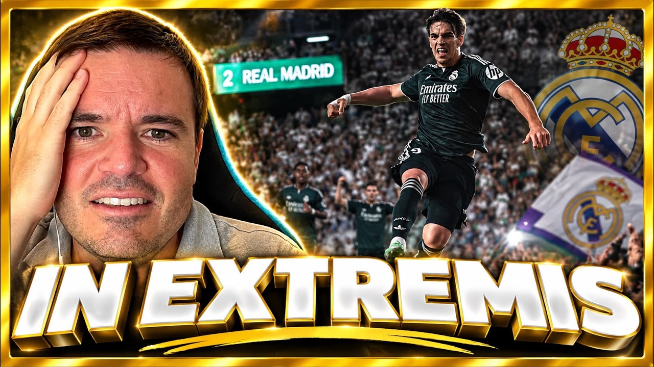 YouTube post by @RamonAlvarezdeMon for StreamYard. Caption reads: 🚨ESPI GIVES REAL MADRID ANOTHER WIN. PATHETIC....