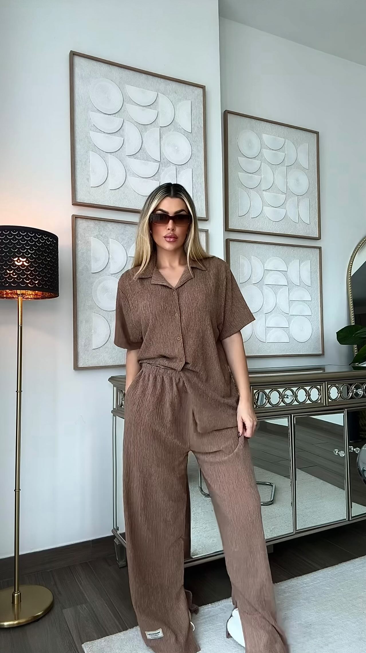 Instagram post by @sabrybeauty for The Giving Movement. Caption reads: Banaat shop the biggest sale of the season at....