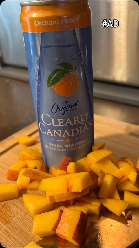 Instagram post by @theemakethatmagic for Clearly Canadian. Caption reads: [...] skate refresher with my favorite....