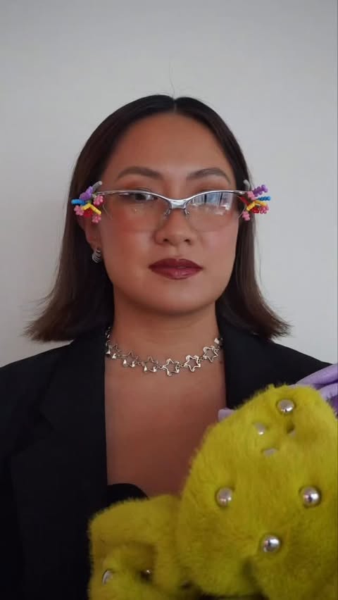 Instagram post by @laureen for GENTLE MONSTER. Caption reads: Who needs roses when you can have a @gentlemonster....