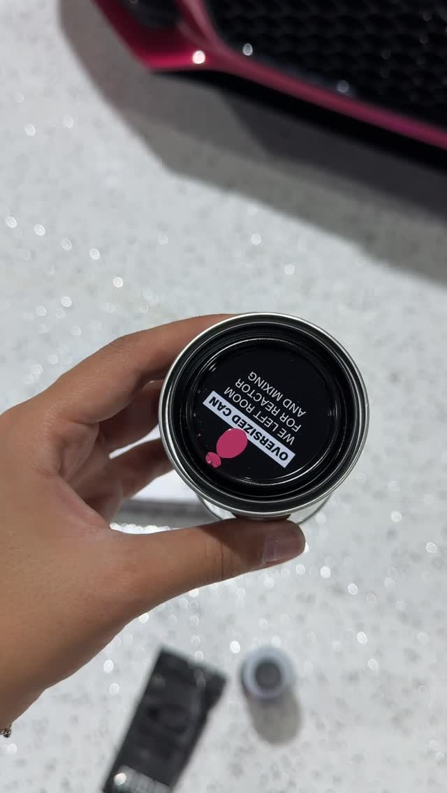 Instagram post by @christinaroki for BendPak. Caption reads: This. Was. The. Move. 🖌️🫟👩‍🎨 #art #cars #paint....