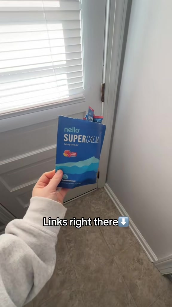 TikTok post by @tripletsmom22 for drinknello. Caption reads: @Drink Nello ....