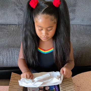 Instagram post by @therealmelanhdavis for Fairy Tales Hair Care. Caption reads: [...] 

If so, be sure to check out....