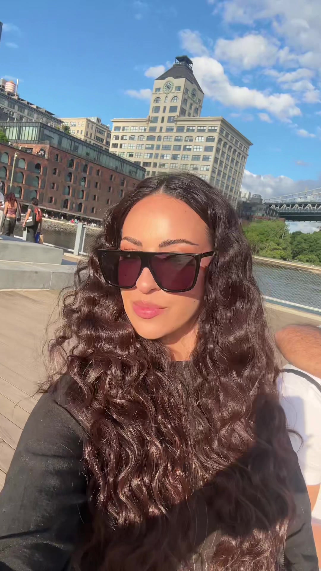 TikTok post by @makeupmevv for DEZI. Caption reads: my favvvvvv pair @DEZI EYEWEAR @Desi Perkins....