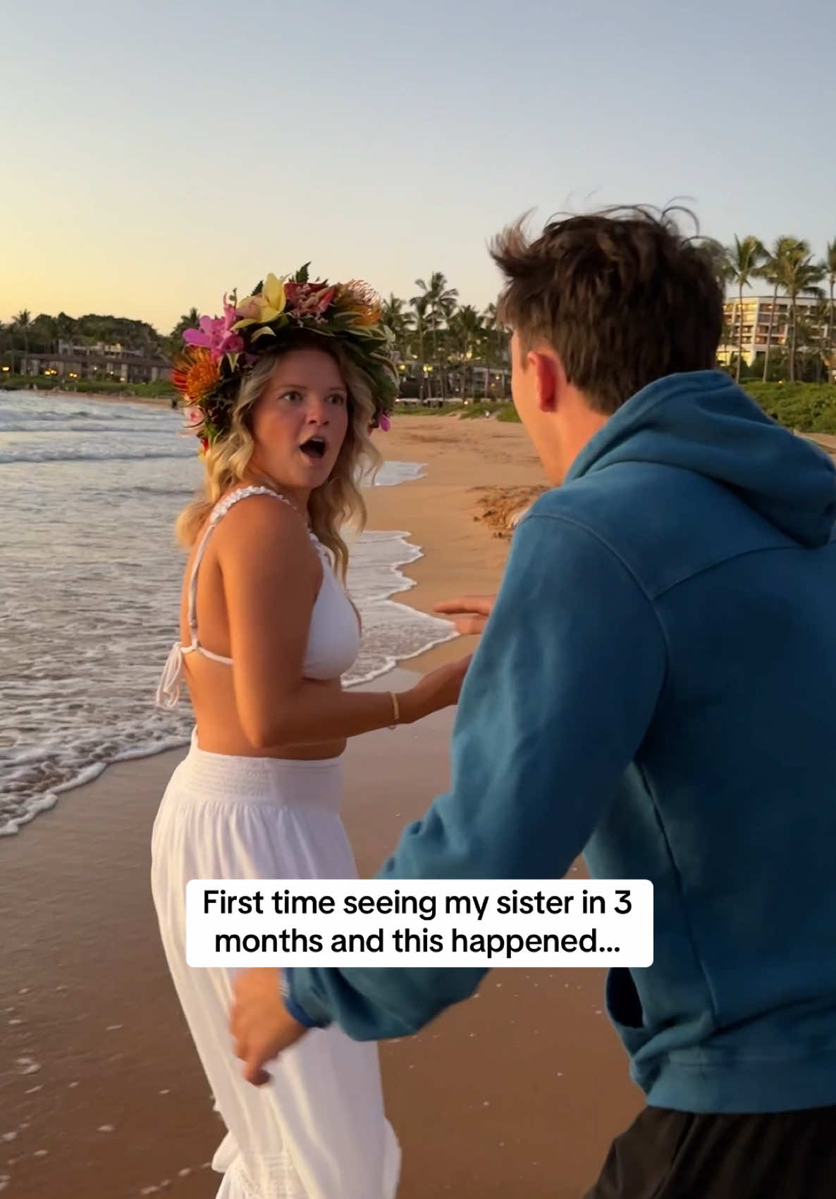 TikTok post by @parkerpannell for JanSport. Caption reads: This didn’t go according to plan 😭 @JanSport....