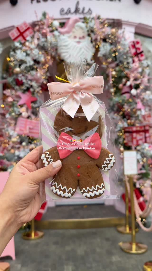 Instagram post by @digitaldiarylondon for Peggy Porschen. Caption reads: [...] - this is London’s cutest cafe Peggy....