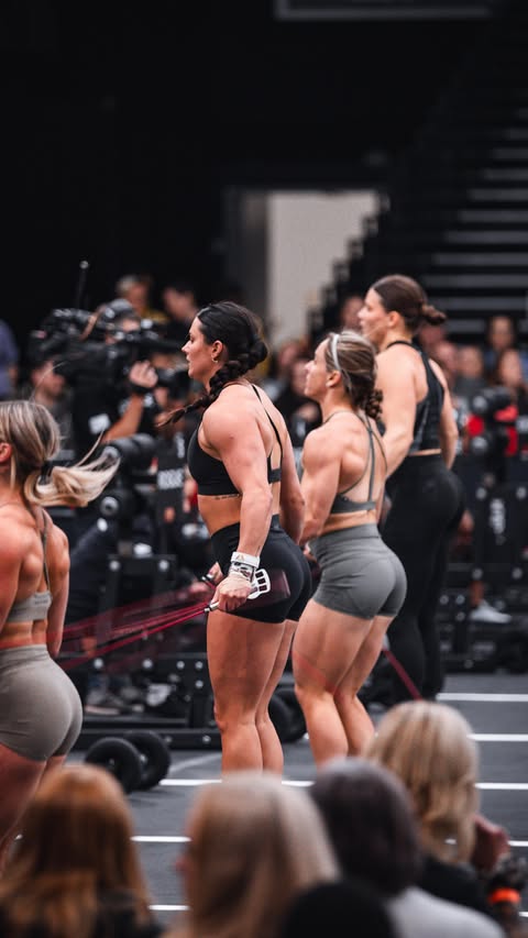 Instagram post by @alexis_raptis for Reign Body Fuel. Caption reads: We don’t have any fun at the gym. Literally....