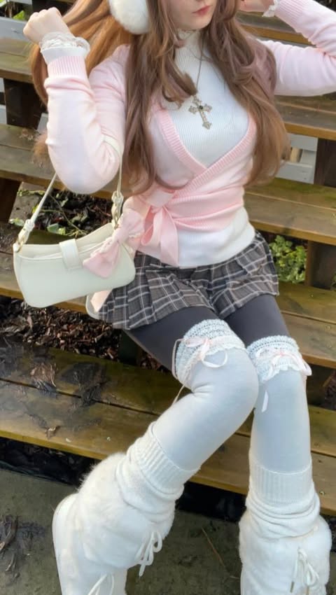 Instagram post by @mirukurum for Helly Hansen. Caption reads: dressing cute in winter is much easier than in....