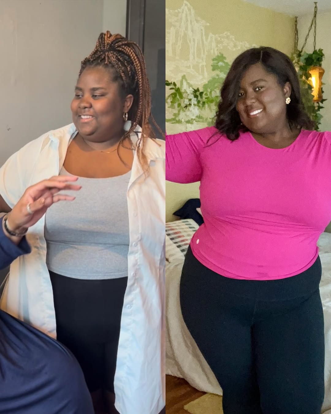 Instagram post by @shaelovve for WeightWatchers. Caption reads: @weightwatchers changed my life! Starting out with....