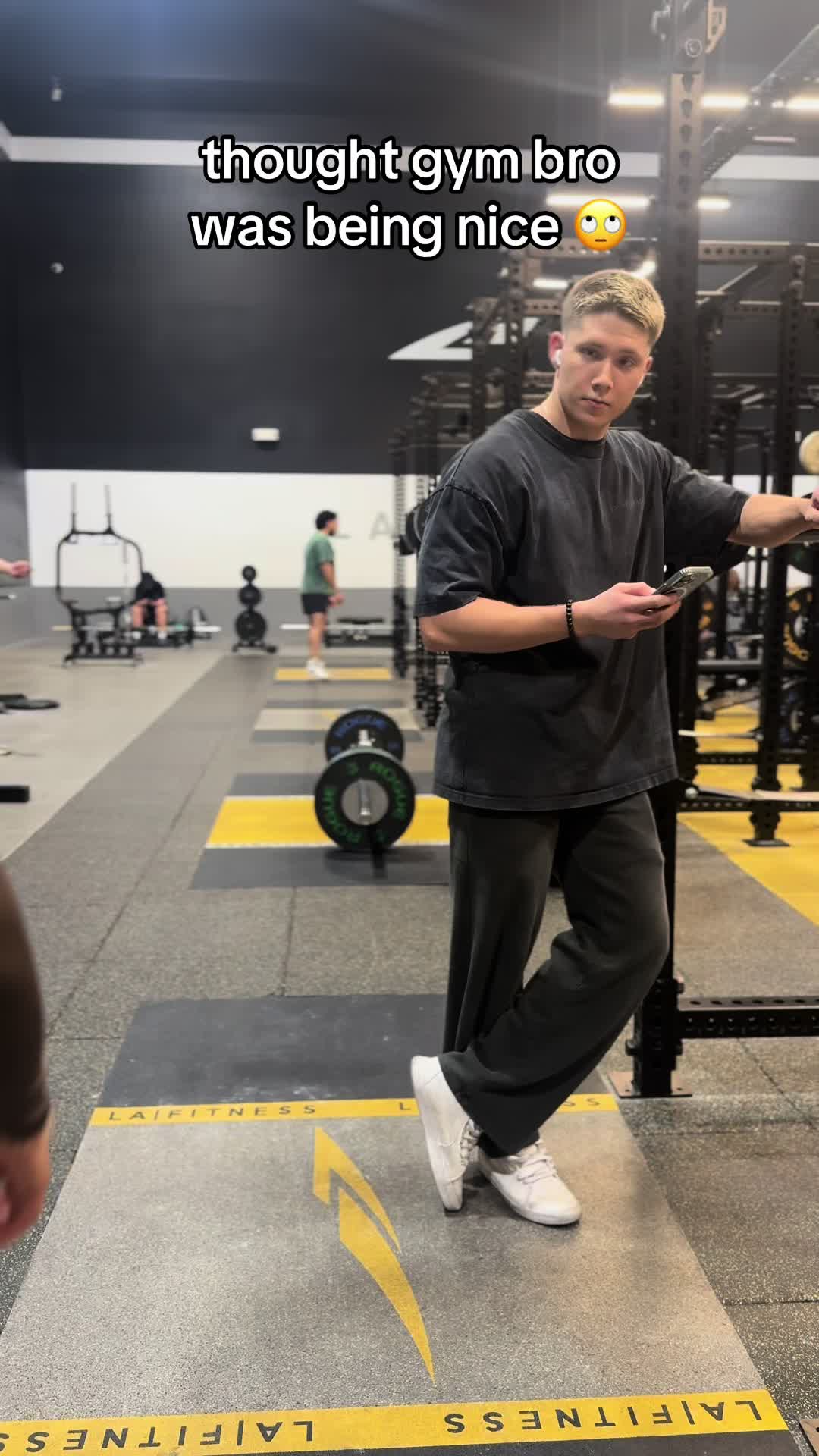 TikTok post by @kaylastnly for WOLFpak. Caption reads: self storage and self defense 🤣 #foryou @WOLFpak....