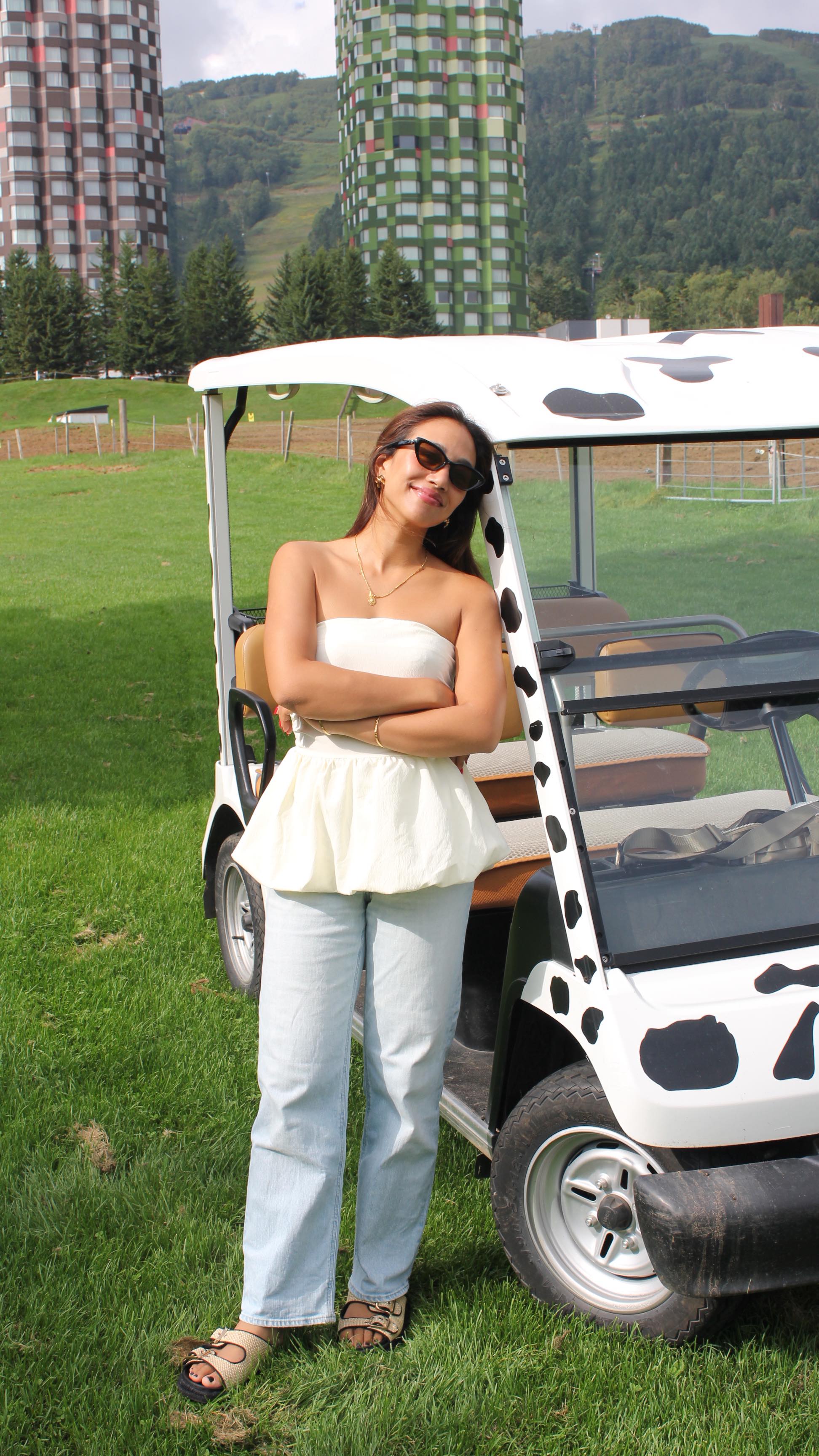 Instagram post by @happy_story_14 for Women's Health. Caption reads: Summer in Hokkaido....