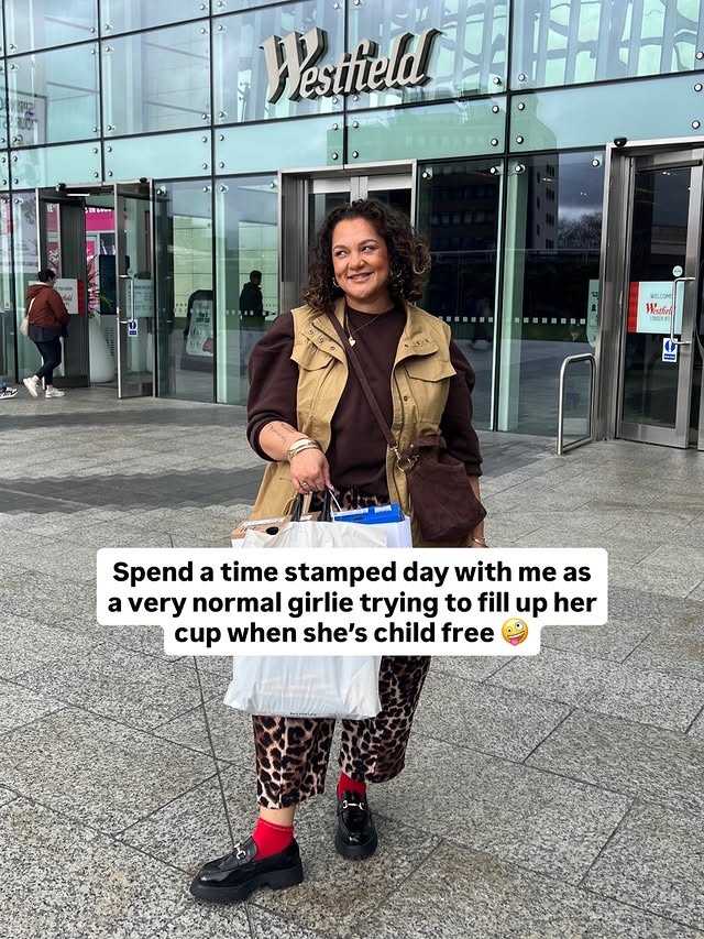 Instagram post by @gracefvictory for Symprove. Caption reads: [...] time stamped day including my morning....