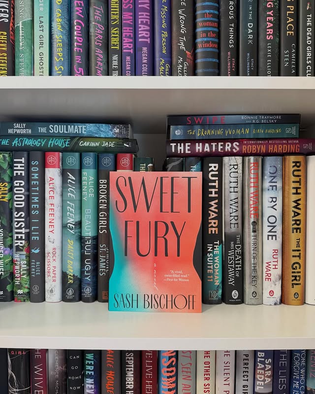 Instagram post by @bookish_aly_cat for Simon & Schuster. Caption reads: Sunday Spotlight Happy Sunday book friends! How is....