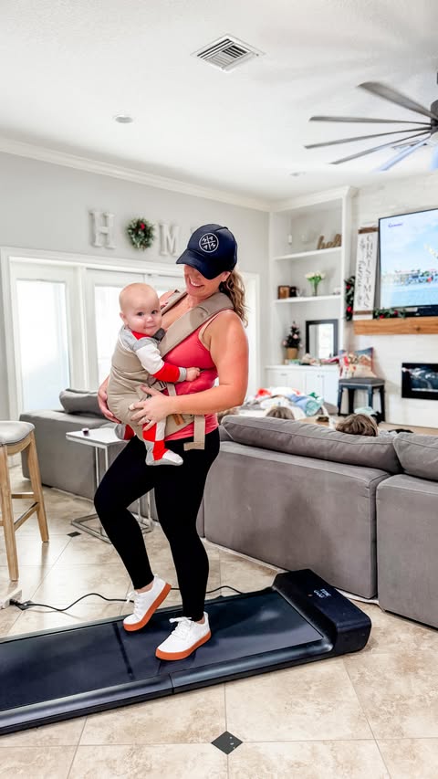 Instagram post by @bridgetjbeck for WalkingPad. Caption reads: DO IT FOR YOU-no one's going to push you. 💪....