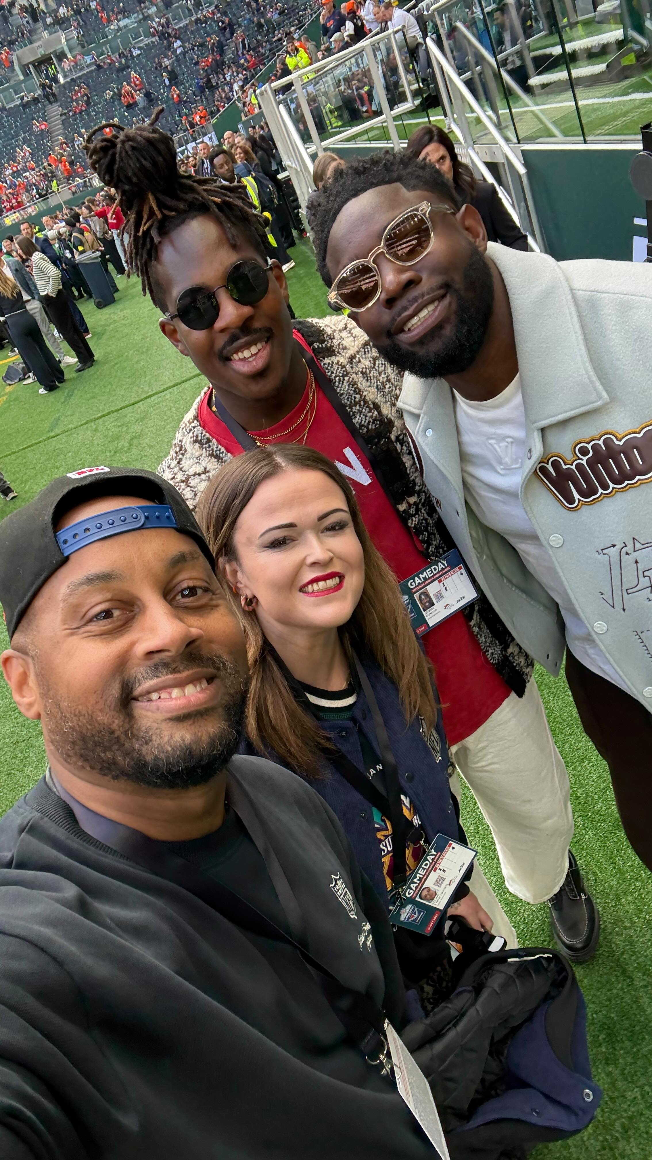 Instagram post by @georgeonsports for Shure. Caption reads: New Episode of ‘The Hurry Up Powered By @shure ‘....