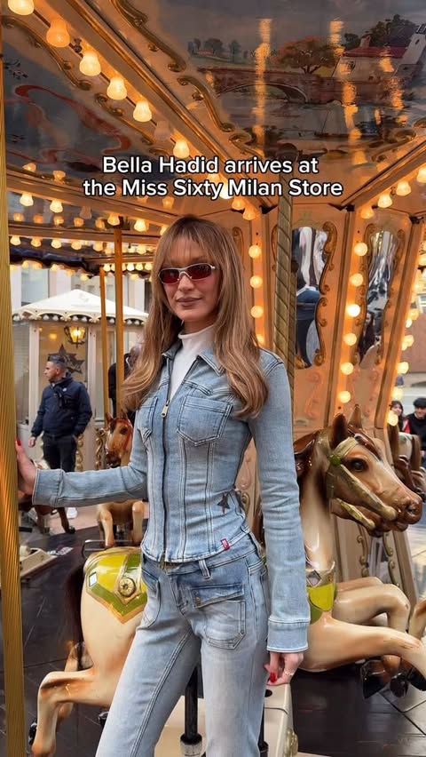 Instagram post by @hypebae for MISS SIXTY. Caption reads: [...] was serving carousel cowgirl at her....