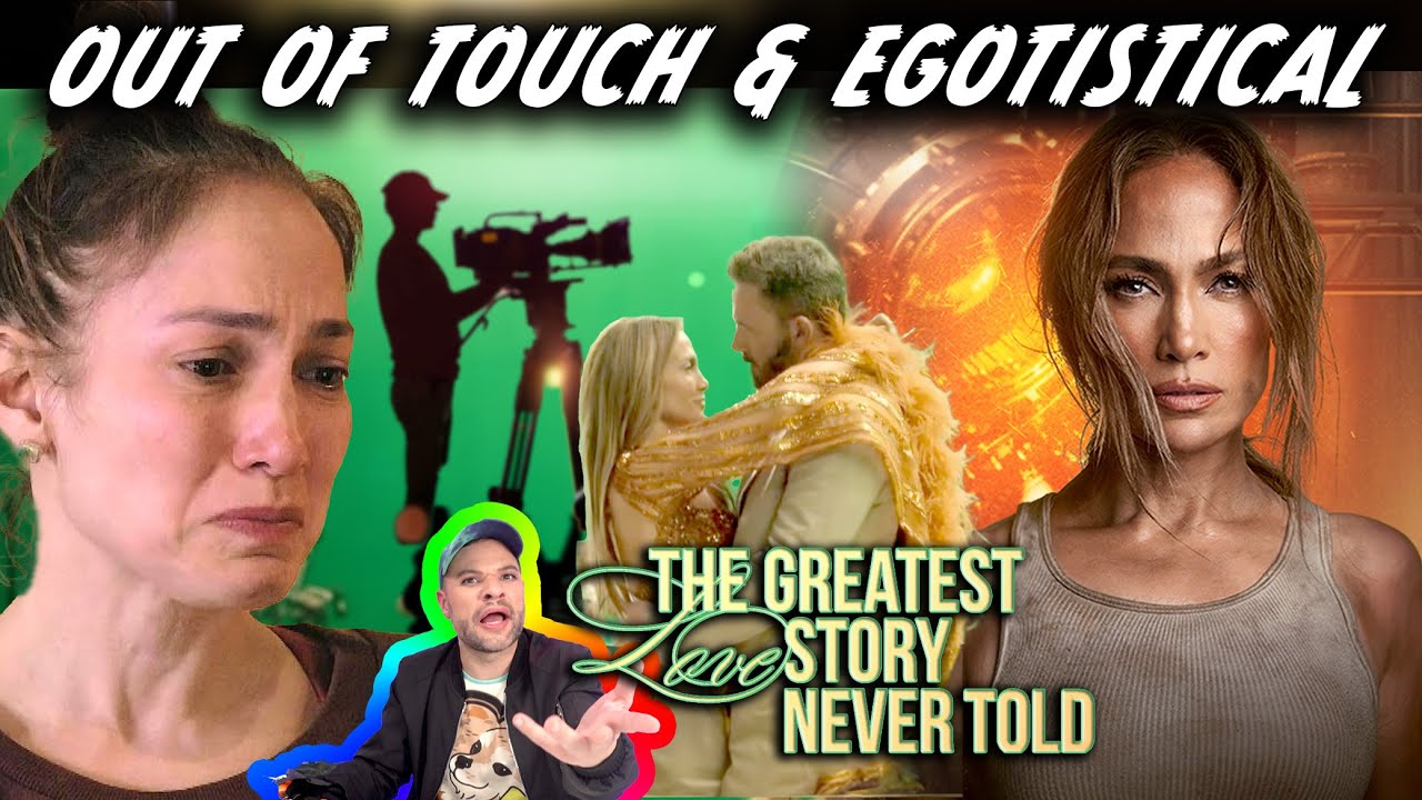 YouTube post by @NickDiRamioTV for Keeps. Caption reads: Jennifer Lopez's Ego Problem Exposed On Set of Her....