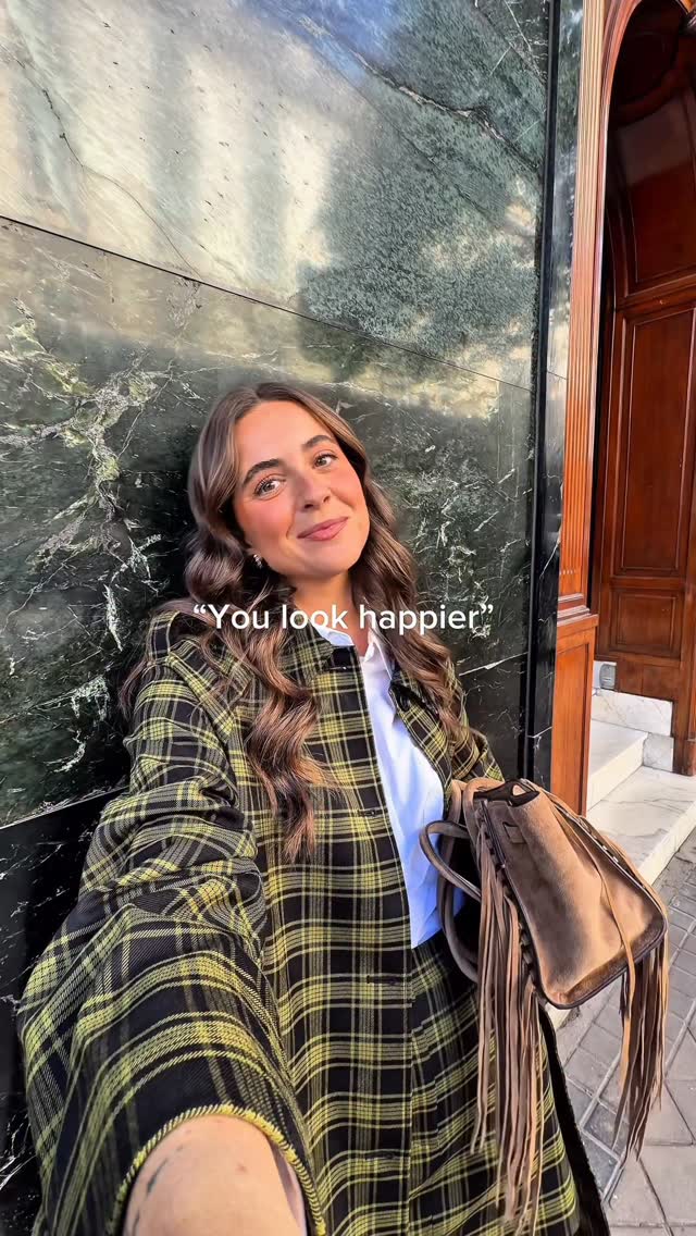 Instagram post by @alexsegurasanz for Michael Kors. Caption reads: a brand new outfit just makes me so happy and even....