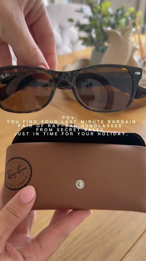 Instagram post by @the.stylestalker for Secret Sales. Caption reads: POV: you find your last minute bargain pair of....