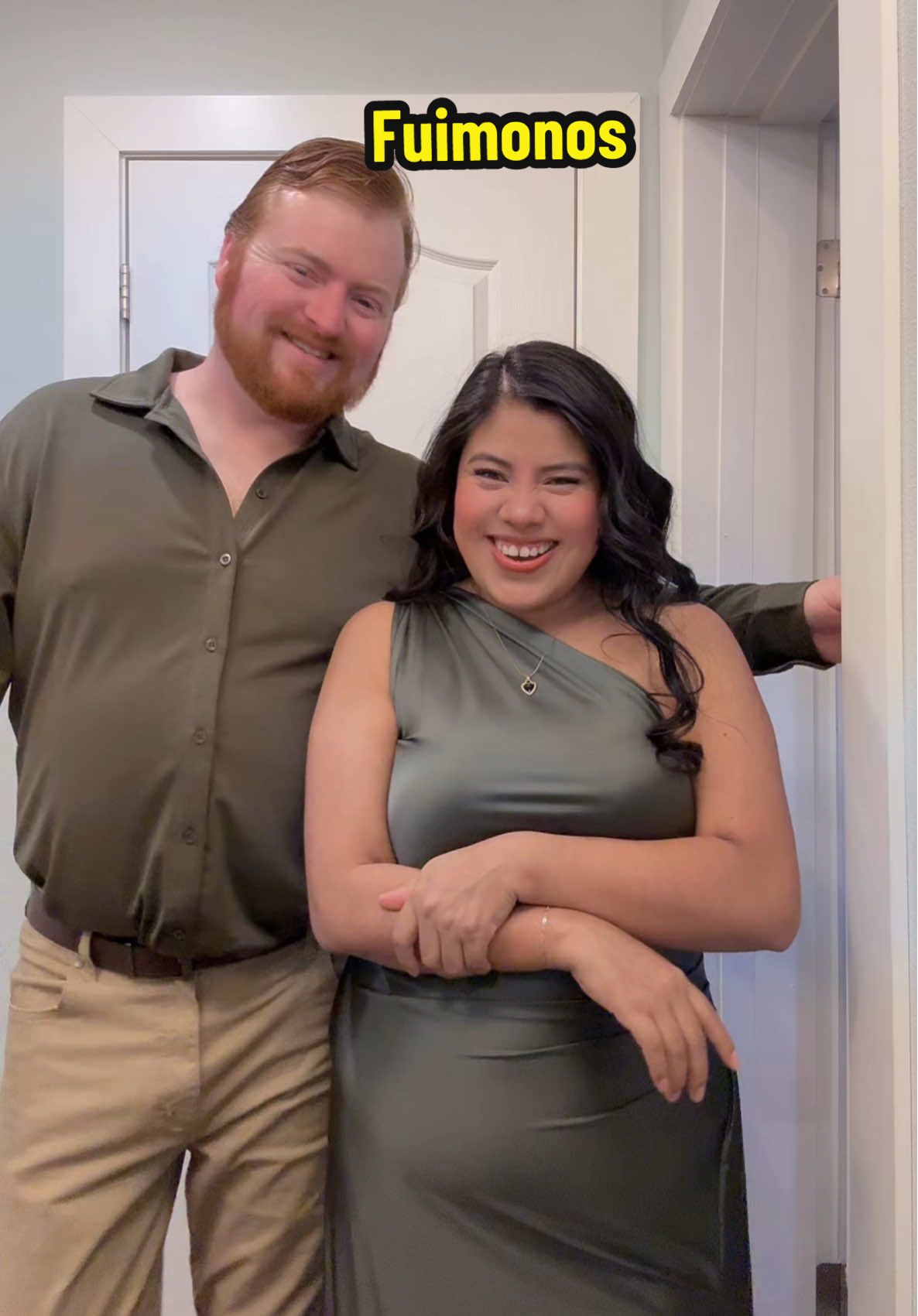 TikTok post by @sarahudson51 for COOFANDY. Caption reads: @Coofandy @Chris Hudson #dressshirt #wrinklefree....