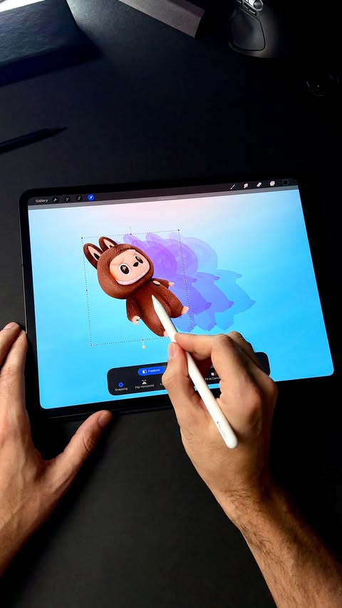 Instagram post by @stefankunz for HYPEBEAST. Caption reads: This 7s animation took me over 18+ hours to....