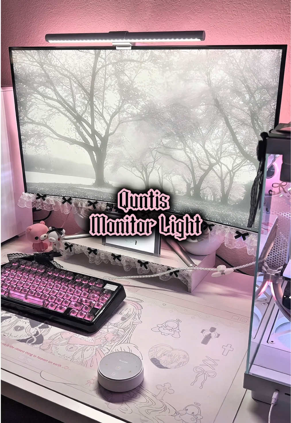 TikTok post by @fleurisx for Quntis. Caption reads: [...] IN WHIIITE 😫😫 so gorgeous omg 🤍 @Quntis ....