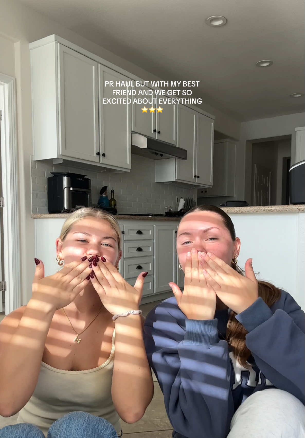 TikTok post by @miahowerton for ActandAcre. Caption reads: im laughing at us gasping at everything LOL 💝💞💖....