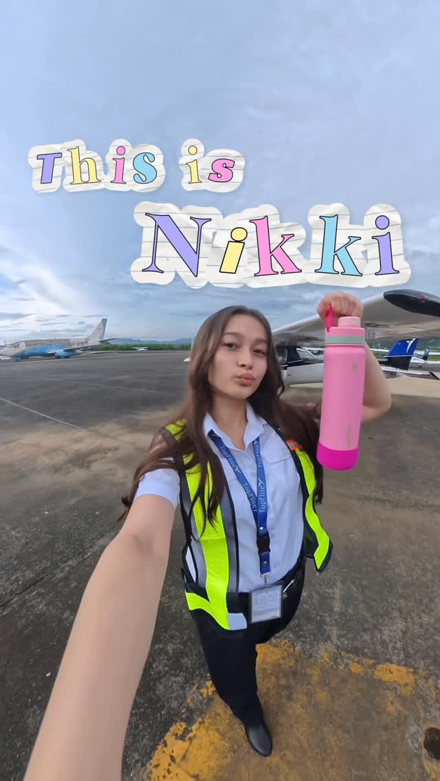 Instagram post by @_nikkivan for AquaFlask. Caption reads: .