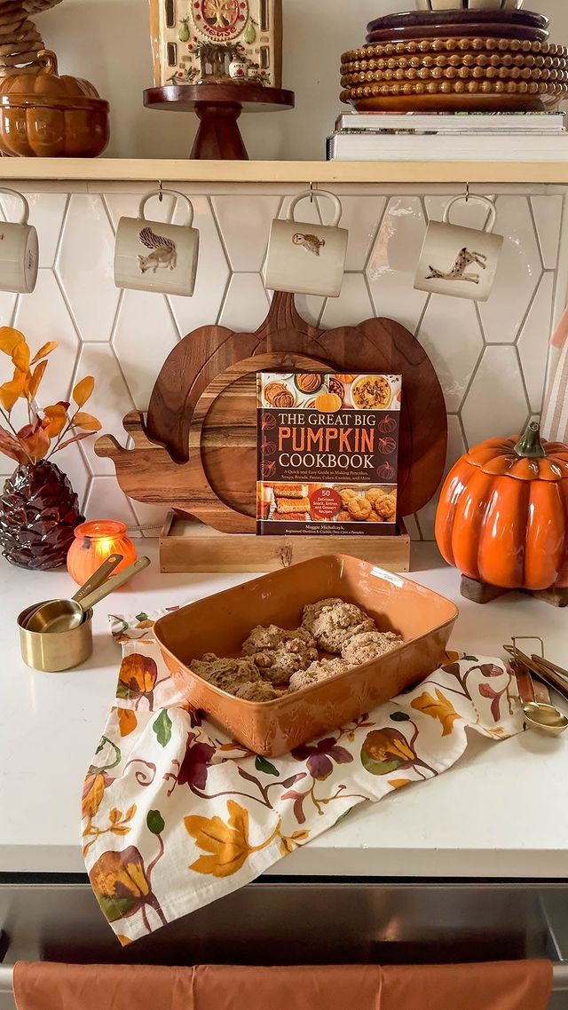 Instagram post by @emilywelchstyle for World Market. Caption reads: 🍂We asked @emilywelchstyle how she has fun in the....
