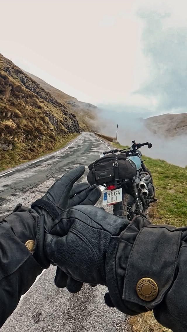 Instagram post by @alejandro.val_ for Triumph Motorcycles. Caption reads: @officialtriumph #motorcycles.