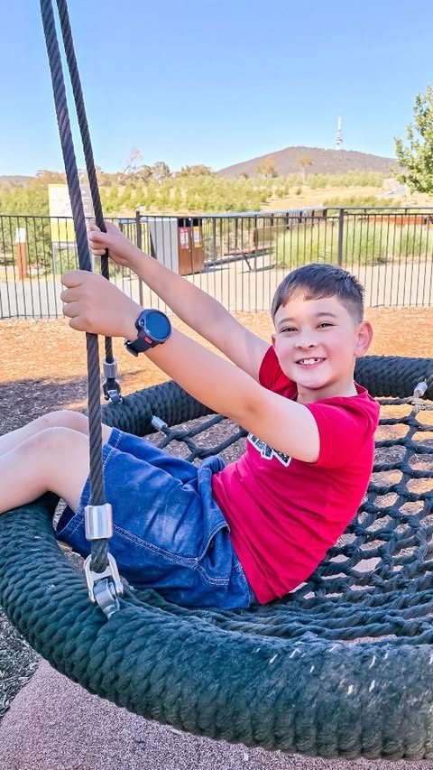 Instagram post by @life_and_our_little_adventures for myFirst. Caption reads: [...] hand or rather on their wrist. 💙 

The....