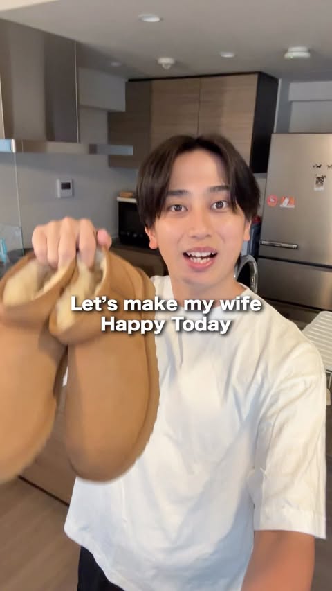 Instagram post by @_nobujapan_ for UGG. Caption reads: [...] for a little date with my wife in our UGGs.....