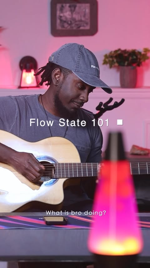 Instagram post by @venceraypro for BandLab. Caption reads: [...] This is how get in the Flow State with....